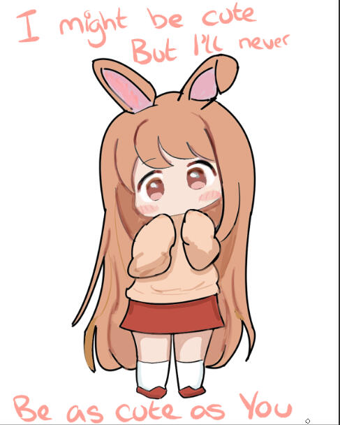 &quot;Not as Cute as You&quot; Chibi