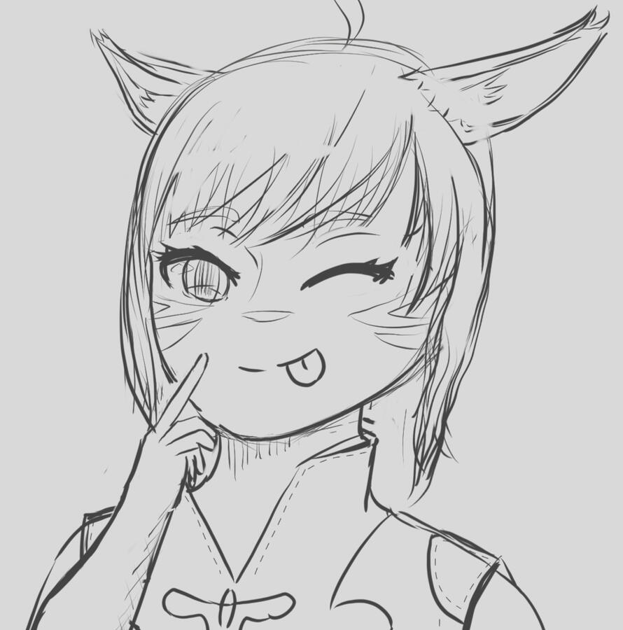 Portrait of an in-game character